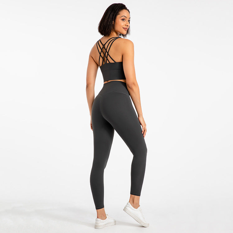 Sexy Women Outdoor Running Yoga Sets for Exercising