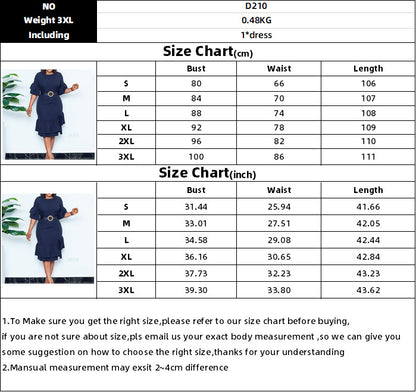 Sexy Women Office Lady Plus Sizes Sheath Dresses with Belt