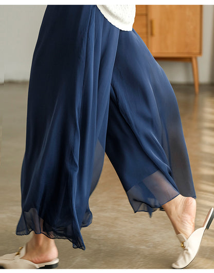Fariy Summer Chiffon Women Plus Sizes Skirts