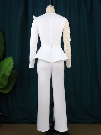 Sexy Designed Beaded Plus Sizes Party Outfits for Women