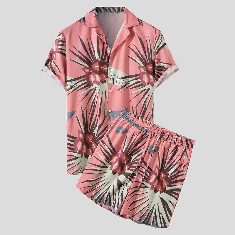 Men's Summer Short Sleeves Tops&Short Pants-STYLEGOING