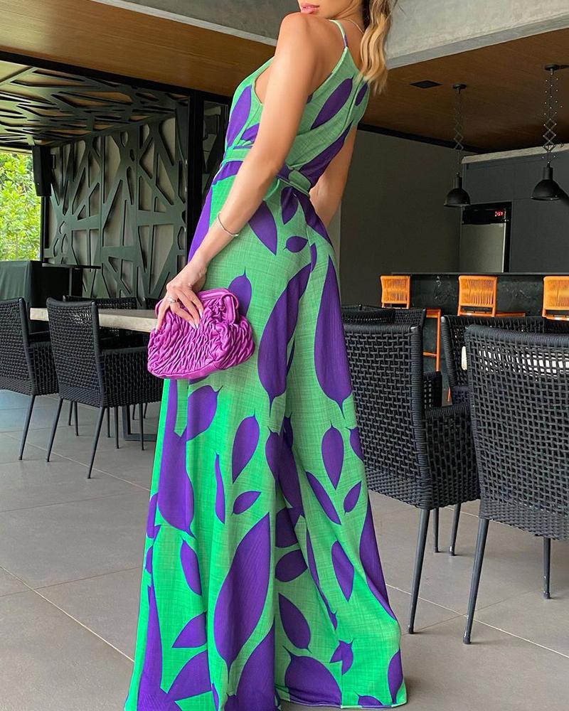 Sexy Sleeveless High Waist Women Long Dresses