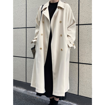 Fashion Fall Wind Break Long Overcoats for Women