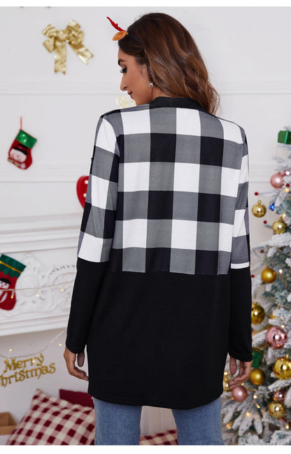 Merry Christmas Women Coats