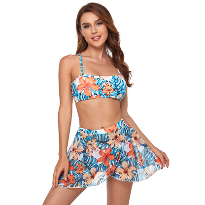 Sexy Women Summer Beach 3pcs Biknis Swimsuits
