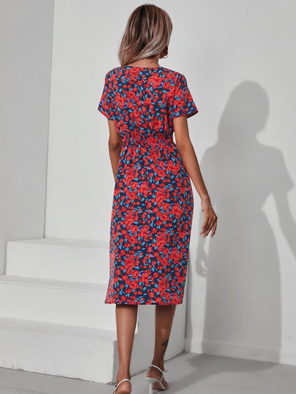 Summer Daily Short Sleeves Sun Dresses