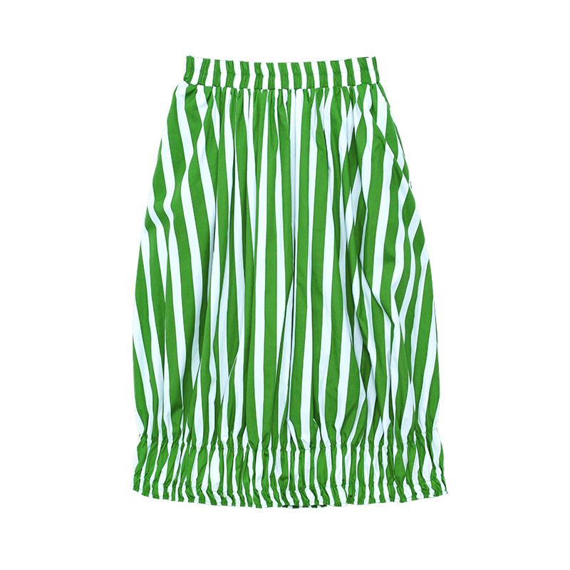 Fashon Persoanl Striped Shirts&skirts Two Pieces Sets-STYLEGOING