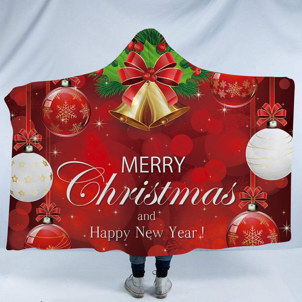 Merry Christmas Magic Hats Throw Blankets