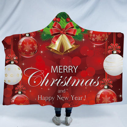 Merry Christmas Magic Hats Throw Blankets