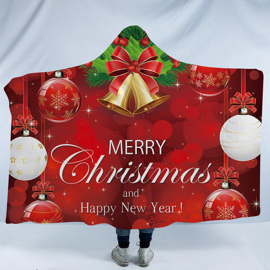 Merry Christmas Magic Hats Throw Blankets