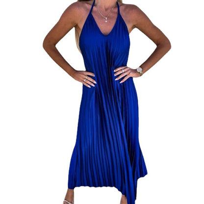 Summer Halter Backless Dresses