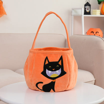 Halloween Pumpkin Candy Handle Bags/Basket