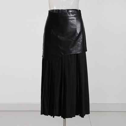 Designed Personality High Waist Irregular A Line Skirts