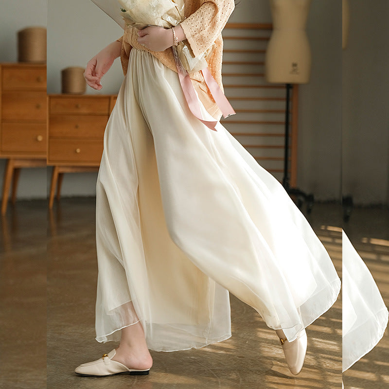 Fariy Summer Chiffon Women Plus Sizes Skirts