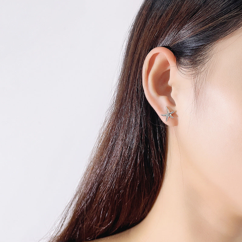 Simple Sterling Silver Studs for Women