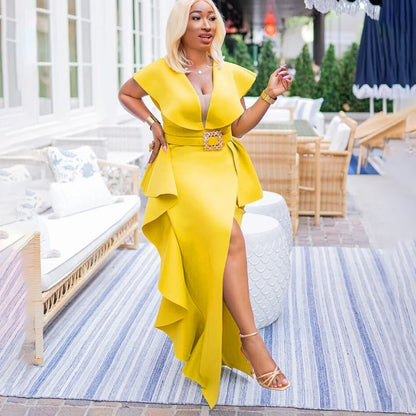 Sexy Irregular Plus Sizes Party Dresses for Women