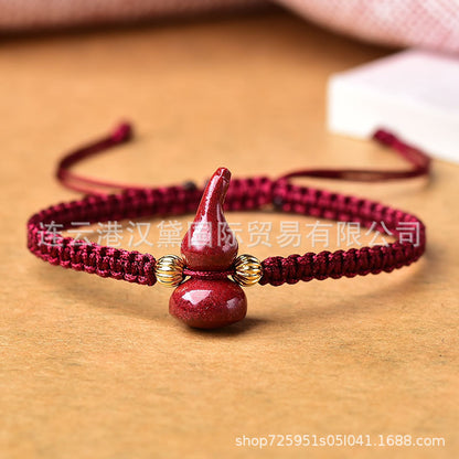 Hand-woven Cinnabaris Good Luck Bracelets