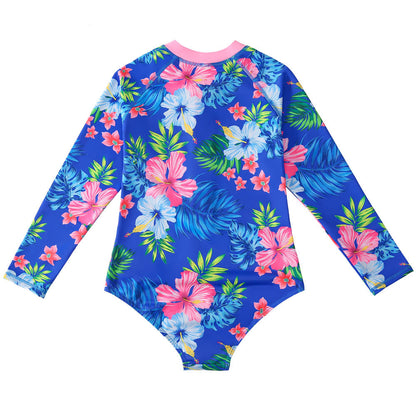 Long Sleeves Summer Beach Swimsuits for Girls