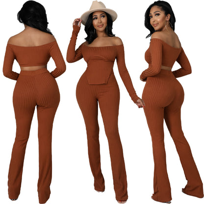 Sexy Knitting Two Pieces Suits for Women