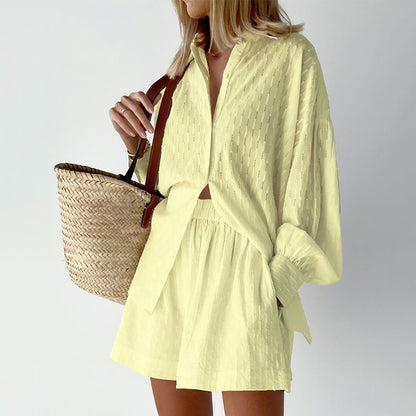 Casual Designed Shirts & Shorts Summer Outfits