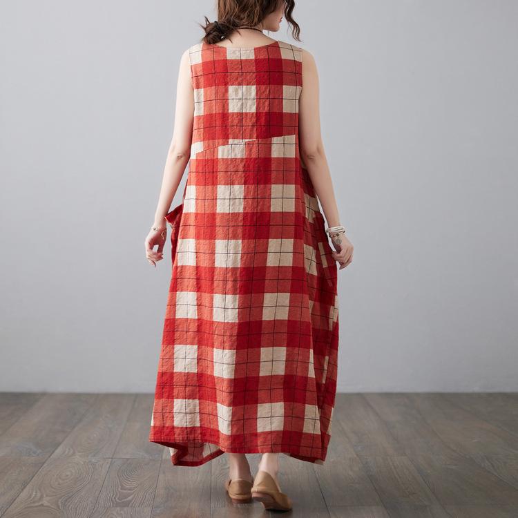 Summer Woemn Irrgular Loose Cozy Dresses-STYLEGOING