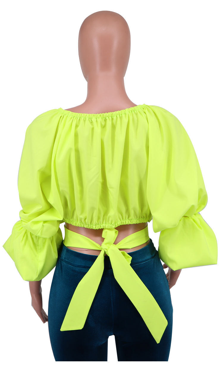Designed Half Sleeves Spring Blouses for Women