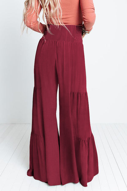 Casual Elastic Waist Loose Pants for Women