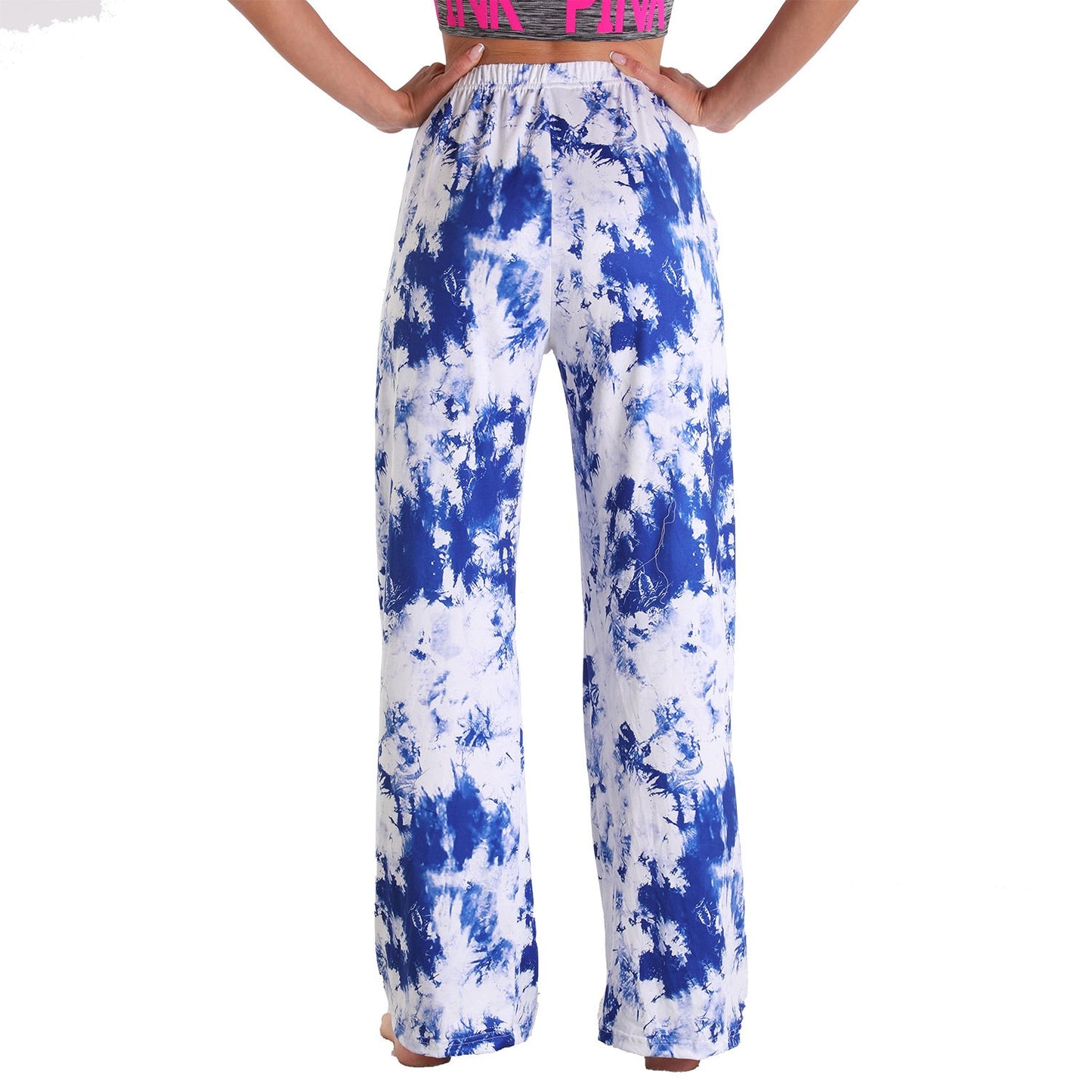 Leisure Women Comfortable Pants with Pocket