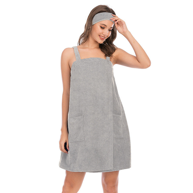 Casual Women Dress Bath Towel