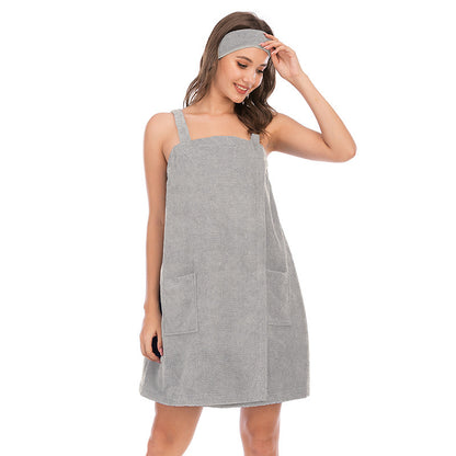 Casual Women Dress Bath Towel