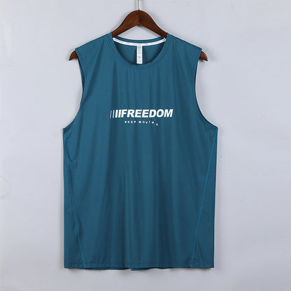 Sports Quick Drying Men Sleeveless T Shirts