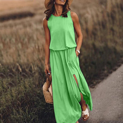 Casual Sleeveless Summer Long Maxi Dresses