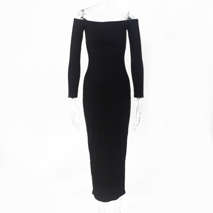 Sexy Off The Shoulder Backless Long Dresses