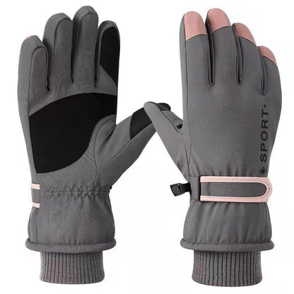 Winter Warter Proof Warm Skiing Gloves for Men and Women