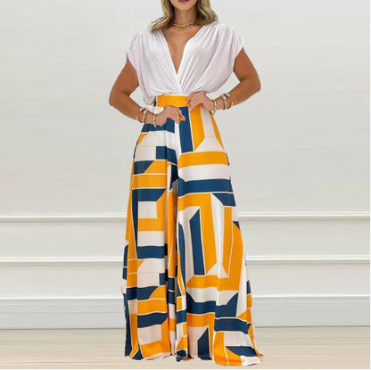 Casual Summer Wide Legs Pants Outfits for Women