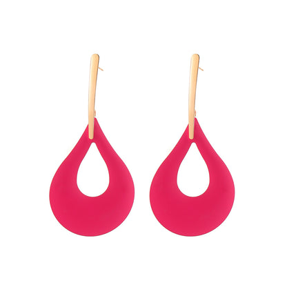 Fashion Geometry Design Women Drop Earrings