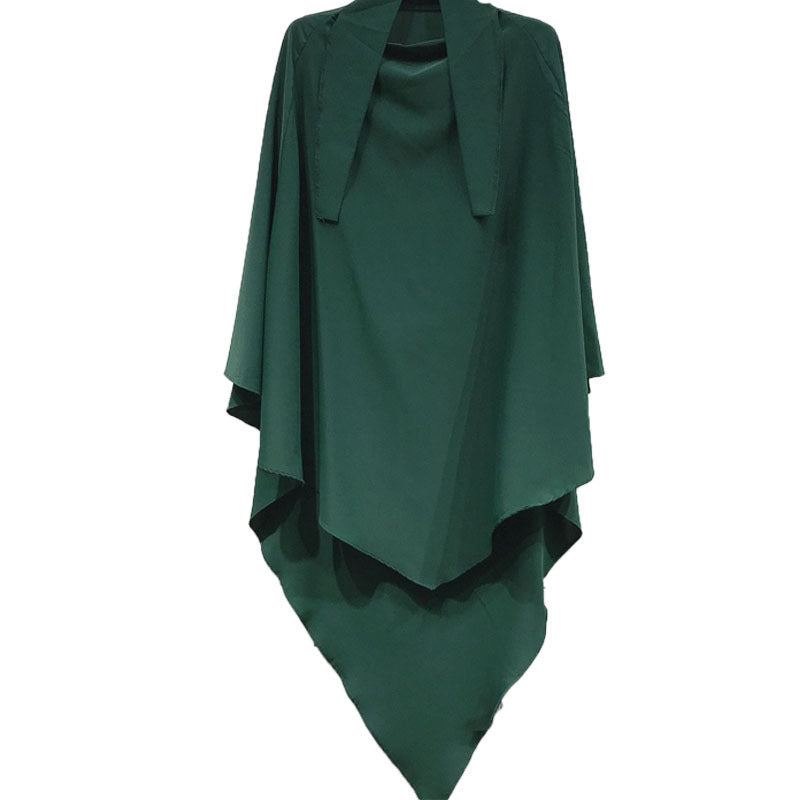 Women Plus Sizes Dresses with Scarf