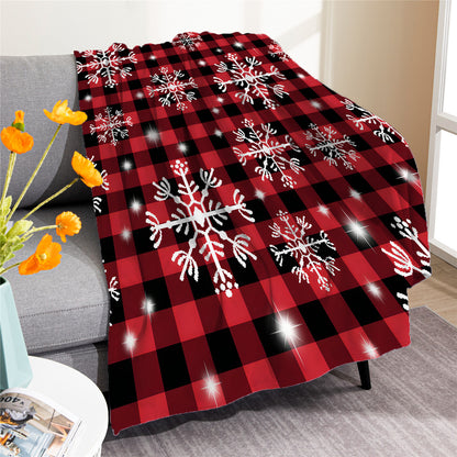 Merry Christmas Soft Fleece Throw Blankets