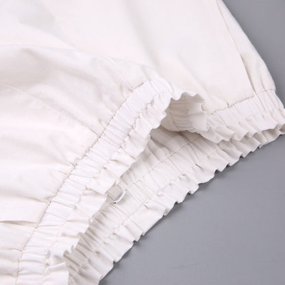 Summer Two Pieces White Women Suits