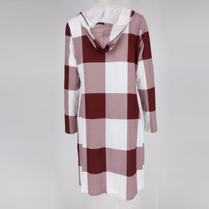 Women Long Sleeves Long Hoodies Overcoat