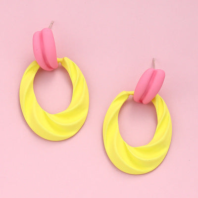 Fashion Women Round Shaped Earrings for Women