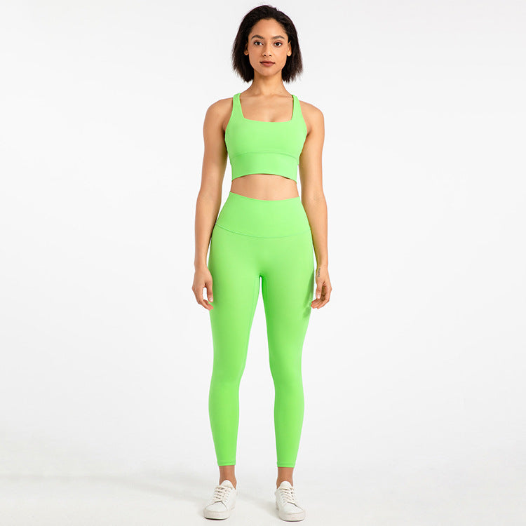 Sexy Women Outdoor Running Yoga Sets for Exercising