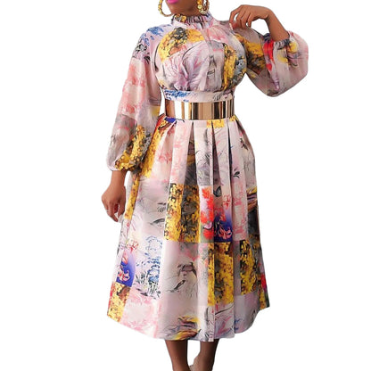Women High Waist Plus Sizes Women Party Dresses