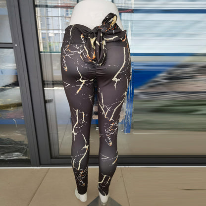 Sexy Butterfly Design Sports Leggings