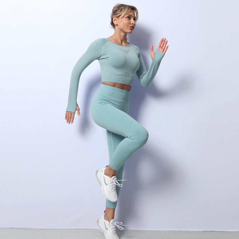 Sexy Sports Long Sleeves Yoga Suits