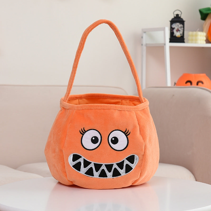 Halloween Pumpkin Candy Handle Bags/Basket