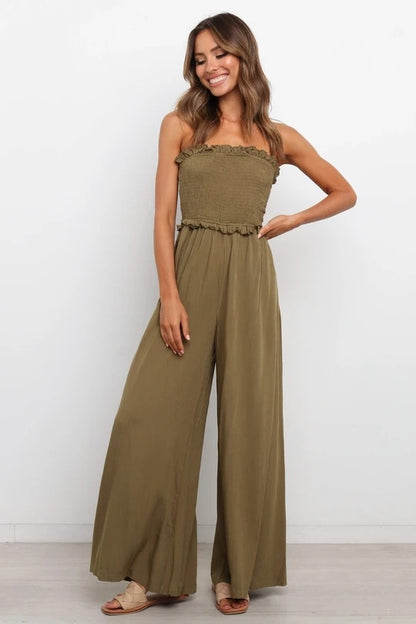 Strapless Summer Casual Jumpsuits for Women