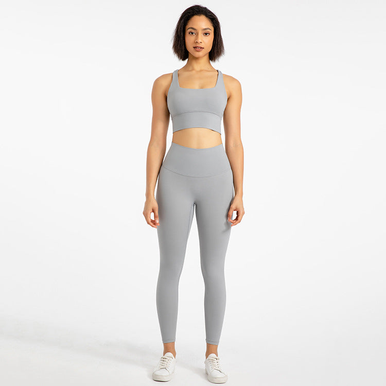 Sexy Women Outdoor Running Yoga Sets for Exercising