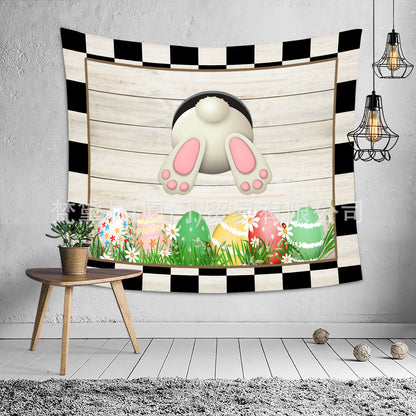 Happy Easter Day Room Wall Tapestry for Decoration