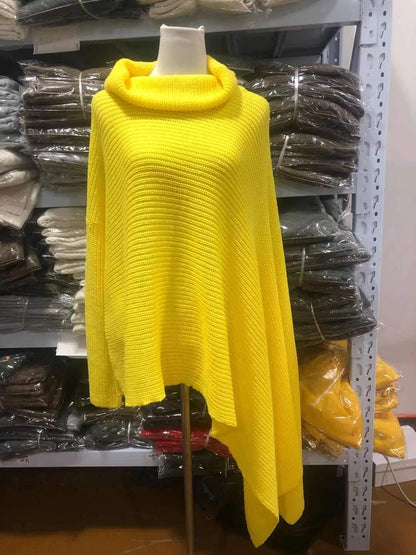 Women High Neck Long Sleeves Knitting Pullover Coats--Free Shipping at meselling99